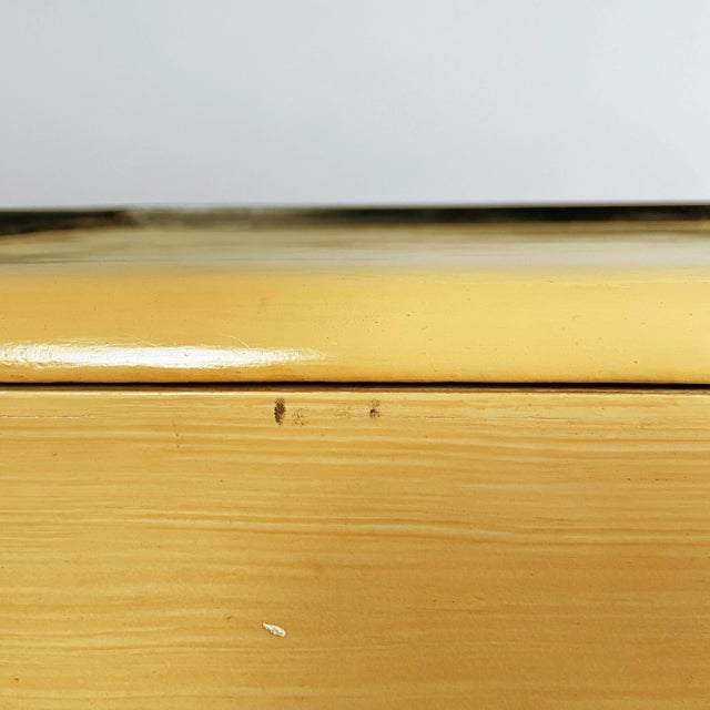 Beige Art Deco Italian Chest of Drawers in Light and Black Wood, 1930s For Sale - Image 8 of 18