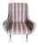 An elegant pair of Italian Mid-Century Modern lounge chairs designed by Marco Zanuso, Italy, circa 1950's. Renowned for...