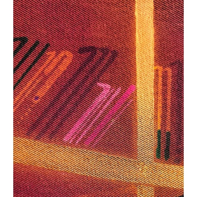Abstract School of Thought 2, Oil and Acrylic Painting on Canvas, 2022 For Sale - Image 3 of 4