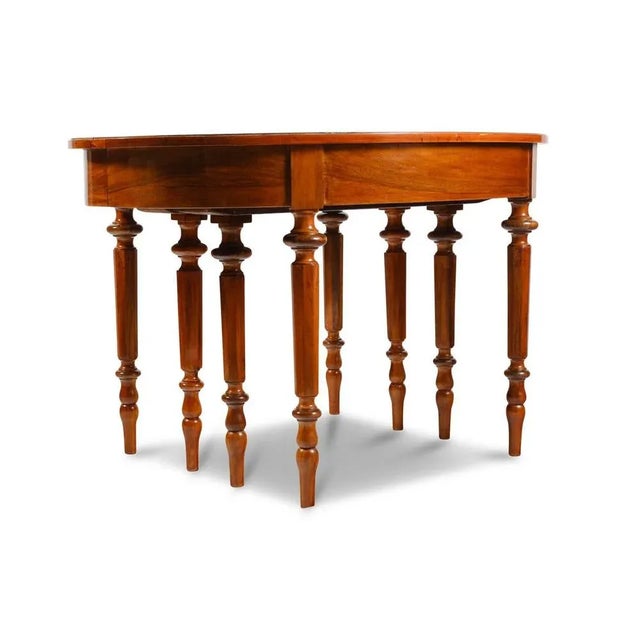 Oval Dining Table, Southern Germany, 1840s For Sale - Image 4 of 7