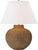 Transitional Marie Flanigan by Visual Comfort Signature Avedon Medium Table Lamp in Natural Rattan with Linen Shade For Sale - Image 3 of 3