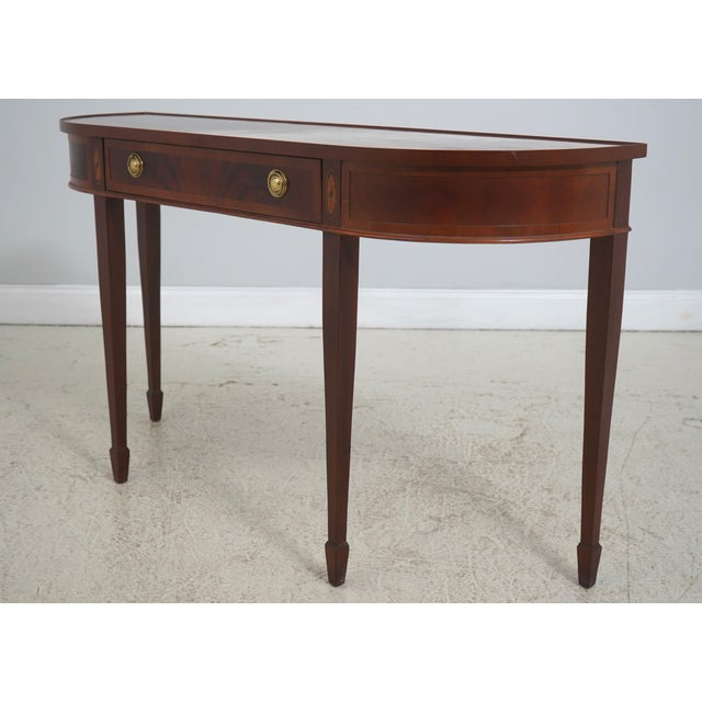 Age: Approx: 30 Years Old Details: Copley Place Gorgeous Figural Mahogany Wood Gallery Top Dovetailed Drawer Construction...