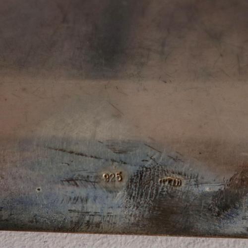 20th Century Saucers in 925 Silver, Italy For Sale - Image 5 of 6