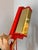 Plastic Red and Gold Wall Lamp from Lyfa For Sale - Image 7 of 11