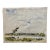 Henry Emil Salloch Original Watercolor on Paper Overcast River Valley With Reeds, 1940. For Sale