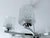 Large Glass and Chrome Pendant Light from Kaiser-Leuchten, 1970s For Sale - Image 10 of 17