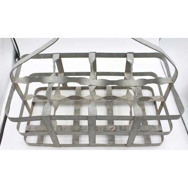 French Early 20th Century French 8-Bottle Wine Carrier For Sale - Image 3 of 5