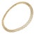 1990s Cartier Maillon Panthere Five-Row Wide 20" Long Yellow Gold Necklace For Sale