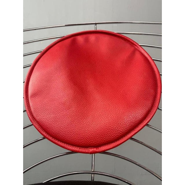 Danish Wire Cone Chair attributed to Verner Panton for Fritz Hansen, 1988 For Sale - Image 11 of 14