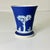 English 1950s Vintage Hellenistic Mediterranean Neoclassical English Wedgwood Jasperware Urn Vase. For Sale - Image 3 of 12