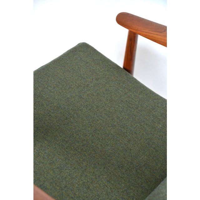 Mid-Century Danish FD164 Easy Lounge Chair in Teak by Arne Vodder for France & Son, 1960s, 1961 For Sale - Image 17 of 18