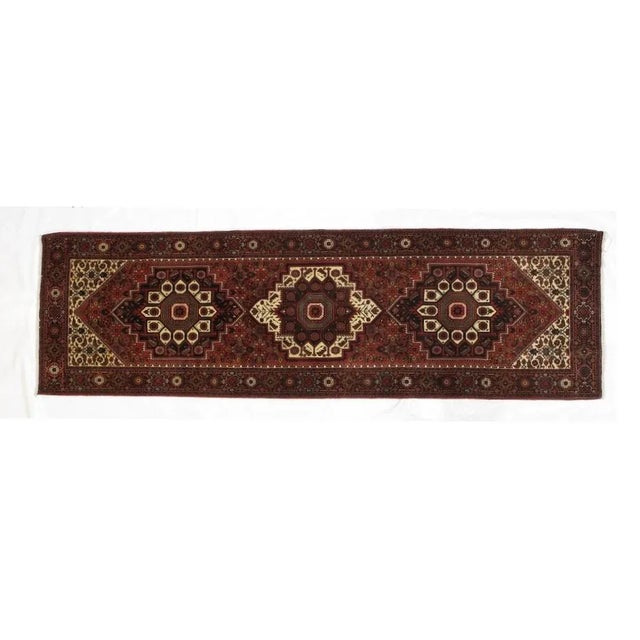1990s Persian Bijar Runner For Sale - Image 9 of 9