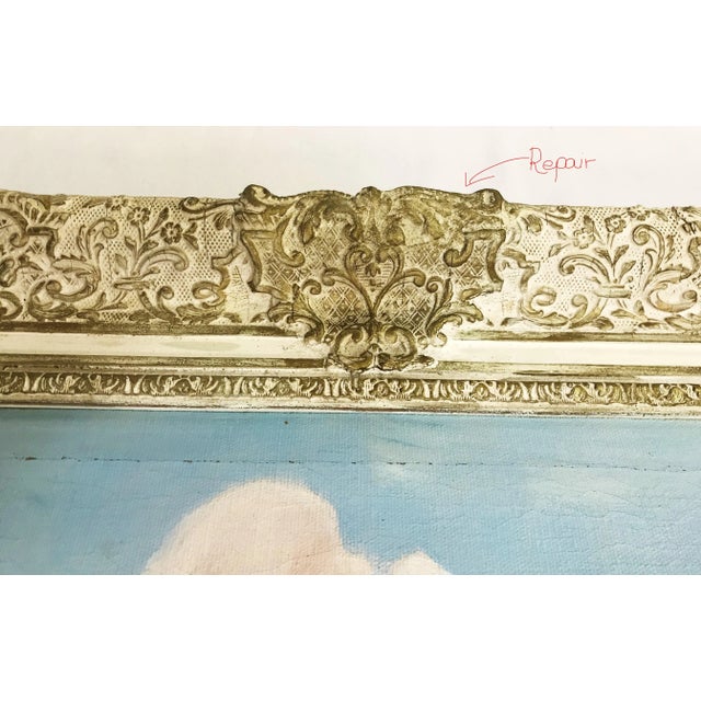 Red Original California Landscape Oil on Canvas by Joseph A. Marchetti For Sale - Image 8 of 13