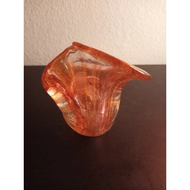 Glass 1980s Aventurine Art Glass Snail Figurine For Sale - Image 7 of 8