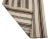 Mid 20th Century 1960s Vintage Natural Striped Kilim Rug- 2′8″ × 5′10″ For Sale - Image 5 of 7