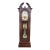 Vintage Howard Miller Georgian Style Flame Mahogany Moon Dial Grandfather Clock For Sale