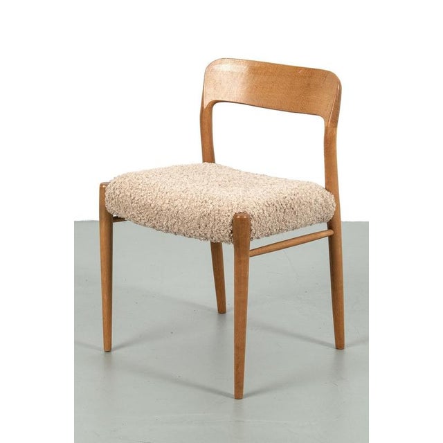 Vintage Side Chair by Niels Møller For Sale - Image 9 of 9