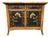Vintage Aesthetic Movement Style Bamboo and Black Lacquer Chinoiserie Cabinet For Sale