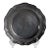 Continental Pewter Wavy Edge Multi-reed Plate For Sale