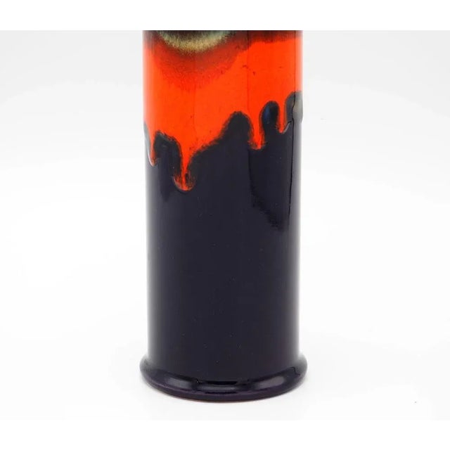 Vintage Fat Lava Decanter Vase, 1970s For Sale - Image 6 of 9