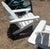 Wood Pair of White Painted Adirondack Chairs -Pair For Sale - Image 7 of 8