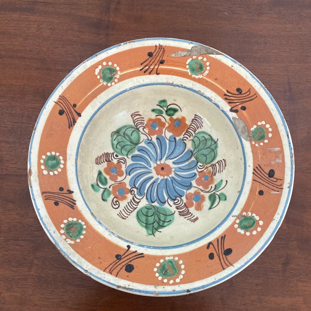 19th Century Continental Earthenware Bowl For Sale - Image 13 of 13
