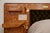 Brown Gio Ponti Headboard and Bedframe With Attached Nightstands For Sale - Image 8 of 12