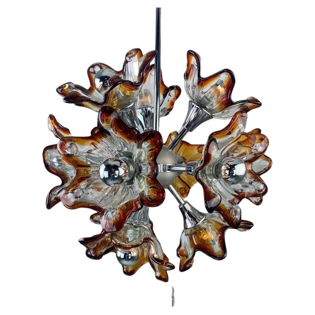 Murano Sputnik Chandelier, Italy, 1960s For Sale