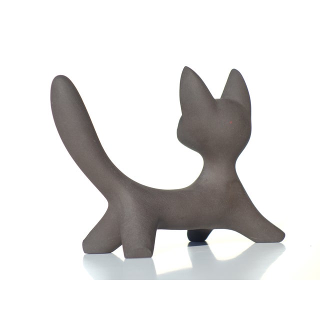 Mid-Century Modern Mid-Century Modern Black & White Fox by Jaap Ravelli, 1950 For Sale - Image 3 of 9