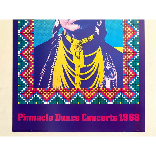 John Van Hamersveld Vintage 1987 Lithograph Print Pop Art