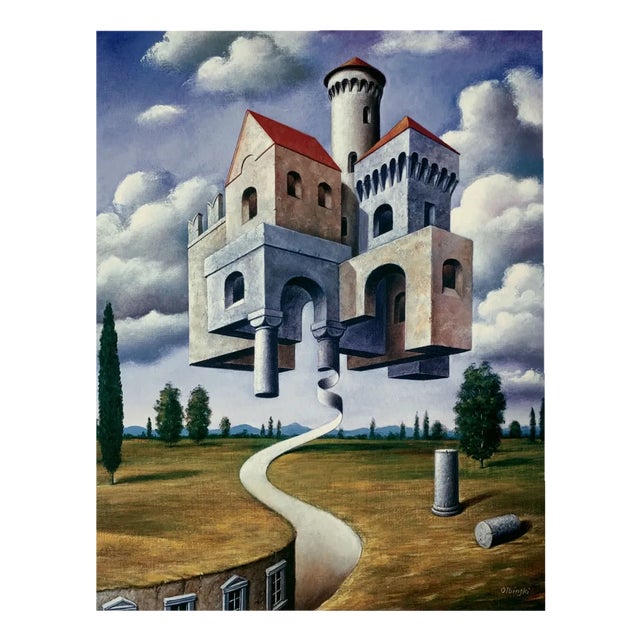 Rafal Olbinski, Road To Home, Giclee Print For Sale