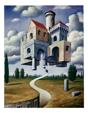 Rafal Olbinski, Road To Home, Giclee Print