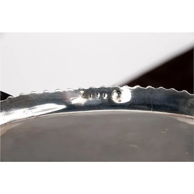 Antique 19th Century English Regency Old Sheffield Silver Knife Serving Bowl For Sale In New York - Image 6 of 9