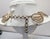 Gold Vintage Signed Monet Goldtone Link Necklace, 1954 Ad Piece For Sale - Image 8 of 10