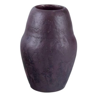Danish Matte Glazed Ceramic Vase by Søren Kongstrand, 1920s For Sale
