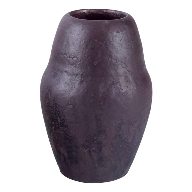 Danish Matte Glazed Ceramic Vase by Søren Kongstrand, 1920s For Sale