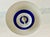 Large Vintage Danish Form-Light Pendant Lamp in White and Cobalt Blue, Denmark, 1970s For Sale - Image 15 of 18