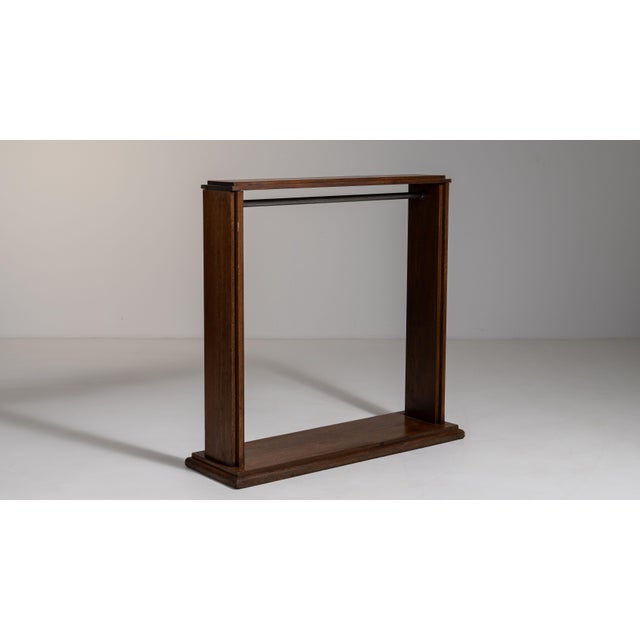 1920s France Art Deco White Wood Coat Rack For Sale - Image 11 of 15