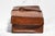 Wonderful Antique Victorian Leather Travel Box Embossed Pattern Gentleman's Valet Case Dressing Table Storage Home Decor For Sale - Image 10 of 13
