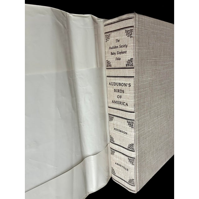 Beige Monumental Audubon’s Birds of America “Baby Elephant Folio” Oversized Art Book in Slipcase For Sale - Image 8 of 8