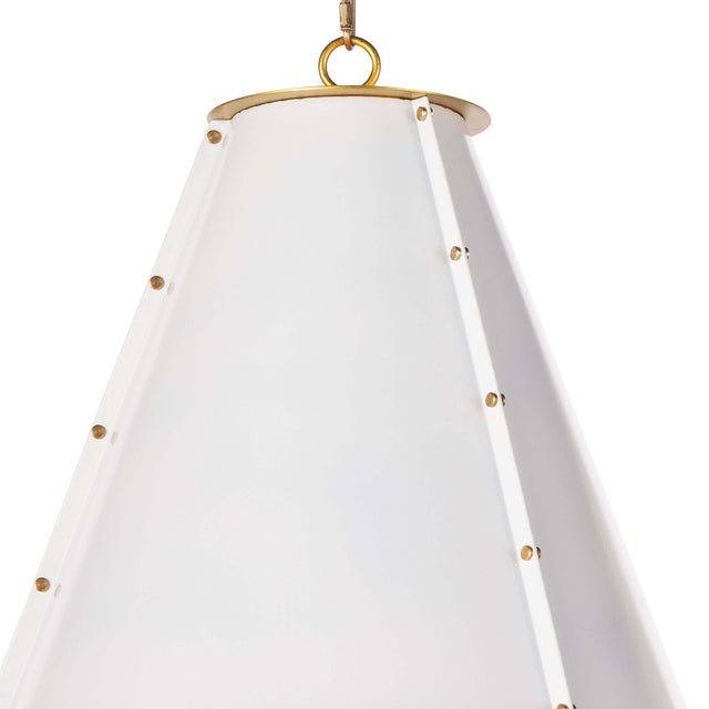 Not Yet Made - Made To Order Regina Andrew French Maid Chandelier Small in White For Sale - Image 5 of 9
