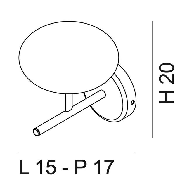 Fabio Ltd 21st Century Nube Sconce by Fabio Ltd For Sale - Image 4 of 4