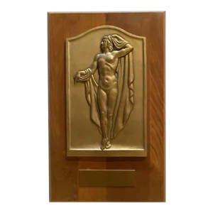 Malvina Hoffman 1943 Coty Award Plaque