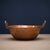 This 19th-century French copper confiture pan features a broad, rounded basin with a reinforced rim and tall loop handles...
