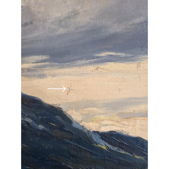 Joshua Meador Vintage Oil Painting Plein Air Rural California Landscape For Sale - Image 18 of 18