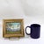 Mid 20th Century Miniature Mountain Landscape Oil Painting - Unsigned Unknown Artist For Sale - Image 9 of 13