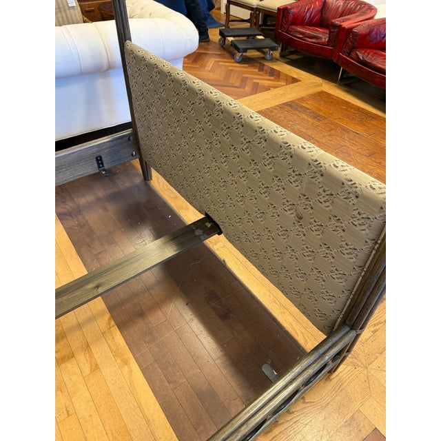 Queen Size Orlando Diaz-Azcuy for McGuire Vendome Canopy Bed Frame For Sale - Image 9 of 12