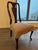 Late 20th Century Drexel Heritage Solid Wood Extendable Dining Table With 6 Reupholstered Chairs For Sale - Image 14 of 15