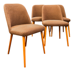 Vintage Lounge Chairs, 1960s, Set of 4