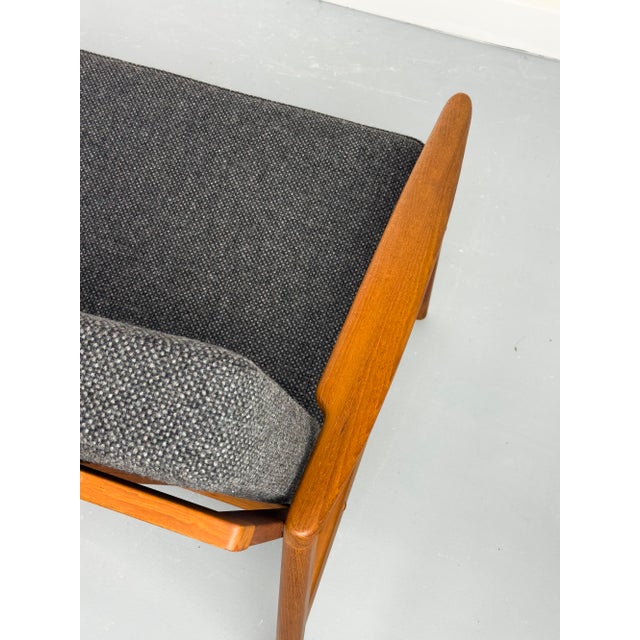Danish Teak and Wool 3-Seater Sofa, 1960s For Sale - Image 11 of 18